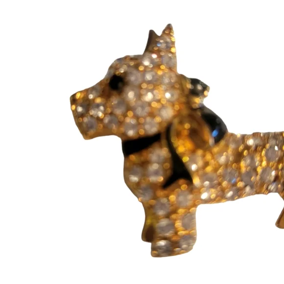 Vintage Monet West Highland Terrier Brooch - Picture 3 of 6